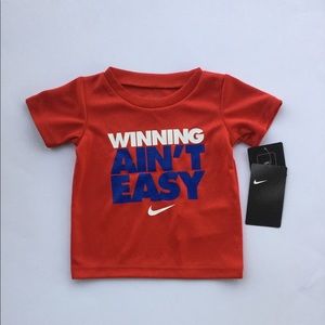 NWT Nike shirt , boys size 12 months